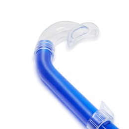Трубка плавательная Salvas Fizzy Snorkel, размер L, Синий