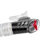 Трубка плавательная SALVAS Splash Snorkel, размер взрослый, черный