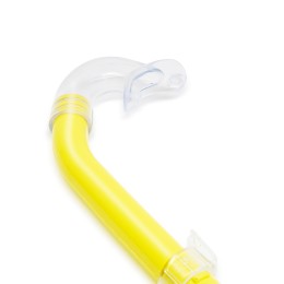 Трубка плавательная Salvas Fizzy Snorkel, размер L, Желтый