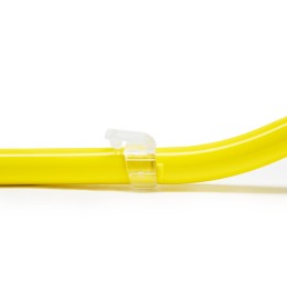Трубка плавательная Salvas Fizzy Snorkel, размер L, Желтый