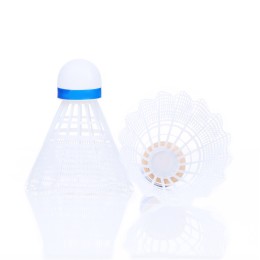 Воланы для бадминтона TORRES 150 (нейлон), BD23108, уп.6шт.белый, сред.скор.