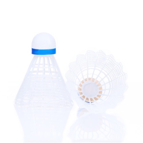 Воланы для бадминтона TORRES 150 (нейлон), BD23108, уп.6шт.белый, сред.скор.