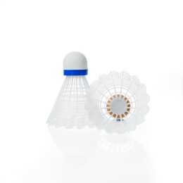 Воланы для бадминтона TORRES 150 (нейлон), BD23108, уп.6шт.белый, сред.скор.