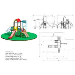 Детский Игровой Комплекс JAGUAR-SPORT ARMSBABY 114