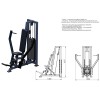 Жим горизонтальный (стек 100кг) JAGUAR-SPORT ARM080