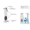 Sanitas (стек 60 кг) JAGUAR-SPORT AR063.1х2050