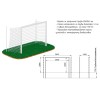 Ворота для мини футбола JAGUAR-SPORT ARMS080.2