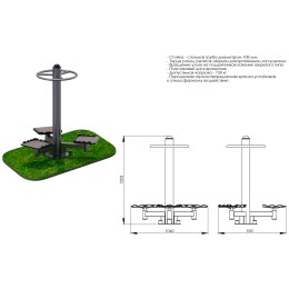 Твистер (тройной) JAGUAR-SPORT ARMS047