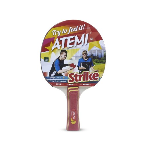 Набор для настольного тенниса Atemi STRIKE (2ракетки+чехол+3 мяча***)