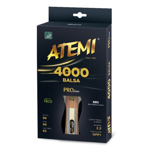 Ракетка для настольного тенниса Atemi PRO 4000 CV