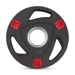 Диск 51 мм. NEO обрезиненный с 3-мя хватами 2,5 кг, VictoryFit VF-ST51025
