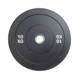 Диск бамперный 51 мм, обрезиненный 10 кг, VictoryFit VF-D51100