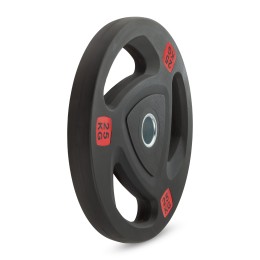 Диск 51 мм. NEO обрезиненный с 3-мя хватами 25 кг, VictoryFit VF-ST51250