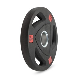 Диск 51 мм. NEO обрезиненный с 3-мя хватами 5 кг, VictoryFit VF-ST51050