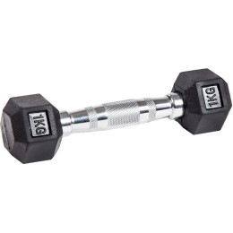 Гантель неразборная гексагональная VF-H010 (1 кг)
