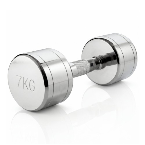 Гантель хром 7 кг (2 штуки) VictoryFit VF-CR070-2