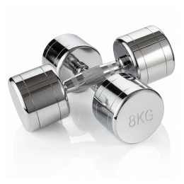 Набор гантелей хром (пары) от 1-10 кг VictoryFit VF-SET110-CR