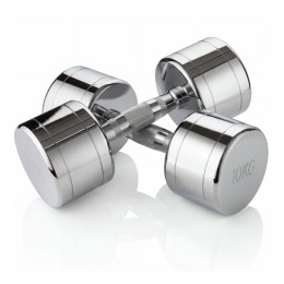Набор гантелей хром (пары) от 1-10 кг VictoryFit VF-SET110-CR