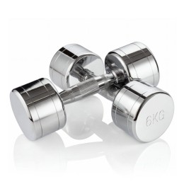 Набор гантелей хром (пары) от 1-10 кг VictoryFit VF-SET110-CR