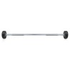 Штанга неразборная обрезиненная 7,5 кг. Прямой гриф. VictoryFit VF-DX4075