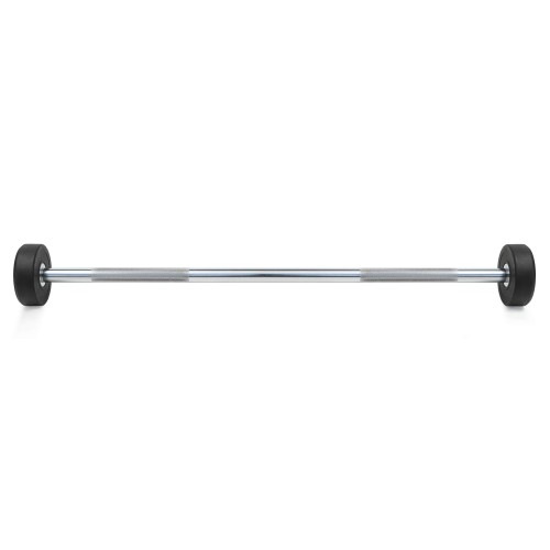 Штанга неразборная обрезиненная 7,5 кг. Прямой гриф. VictoryFit VF-DX4075