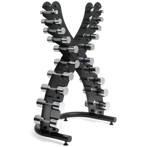Стойка для гантелей Х-образная на 10 пар VictoryFit VF-T300
