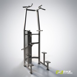 Гравитрон. Турник, брусья с противовесом DHZ E-7009A (cтек 110 кг)
