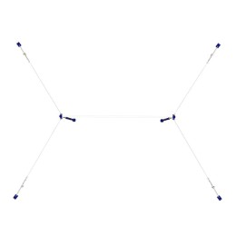 Перекладина гимнастическая на растяжках JAGUAR-SPORT, универсальная