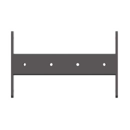 Балка перфорированная 80х80, JAGUAR-SPORT-400