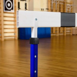 Барьер для легкой атлетики JAGUAR-SPORT, переменной высоты, с противовесом (СКЛАДНОЙ)