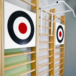 Щит для метания навесной на шведскую стенку 700х700, ФАНЕРА JAGUAR-SPORT