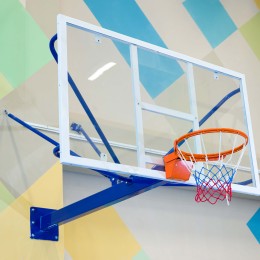 Ферма для баскетбольного щита игрового на растяжках вынос 1800 мм JAGUAR-SPORT