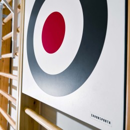 Щит для метания навесной на шведскую стенку 700х700, ФАНЕРА JAGUAR-SPORT