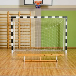 Ворота JAGUAR-SPORT для мини-футбола, гандбола с разметкой, профиль 80х80 мм (без сетки)