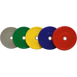 Бамперный диск для штанги каучуковый, красный, JAGUAR-SPORT D-51, 25 кг