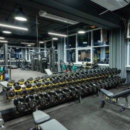 Гантельный ряд JAGUAR-SPORT POWER 2,5 кг - 25 кг (10 пар), шаг 2,5 кг