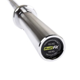 Гриф для штанги JAGUAR-SPORT, D-50, L1800, гладкая втулка, замки-пружины