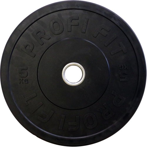 Бамперный диск для штанги каучуковый JAGUAR-SPORT D-51, 5 кг