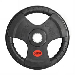 Диск обрезиненный с тройным хватом Gymmaster ANA-008 20кг