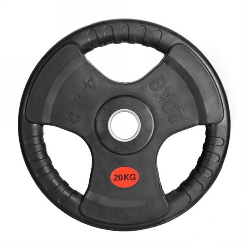 Диск обрезиненный с тройным хватом Gymmaster ANA-008 20кг