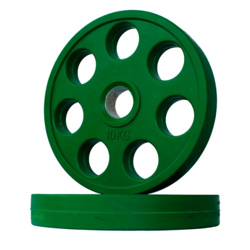 Диск обрезиненный OKPRO OK2010 10 кг