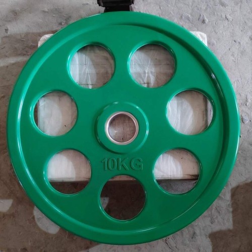 Диск обрезиненный OKPRO OK2010 10 кг