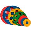 Диск обрезиненный OKPRO OK2010 2,5 кг