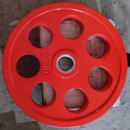 Диск обрезиненный OKPRO OK2010 25 кг