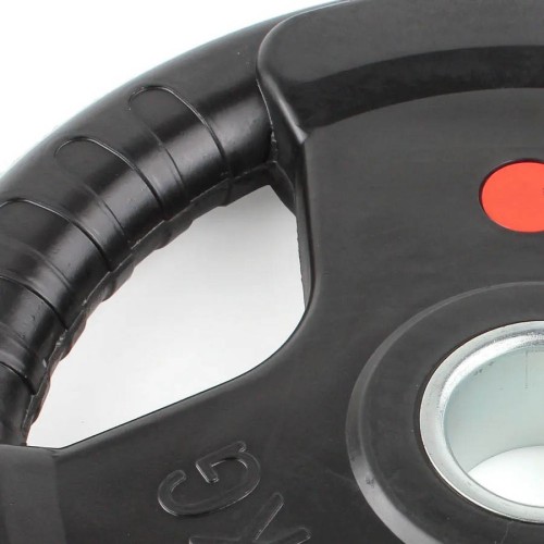 Диск обрезиненный с тройным хватом Gymmaster ANA-008 15кг