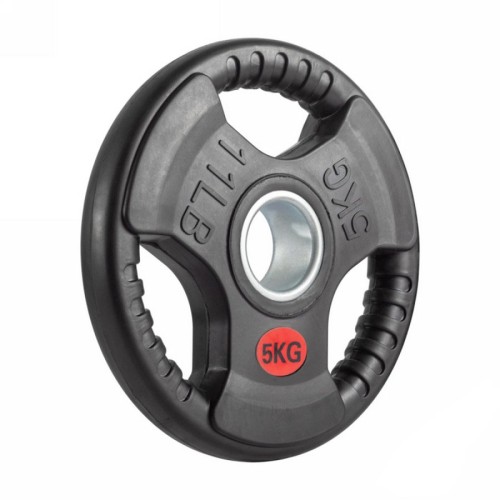 Диск обрезиненный с тройным хватом Gymmaster ANA-008 5кг
