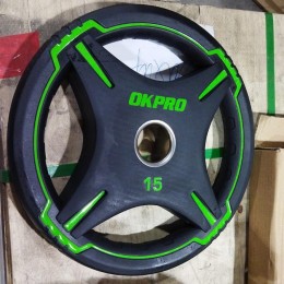 Диск полиуретановый OKPRO OK2030 15 кг