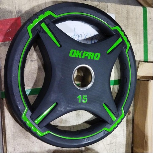 Диск полиуретановый OKPRO OK2030 15 кг