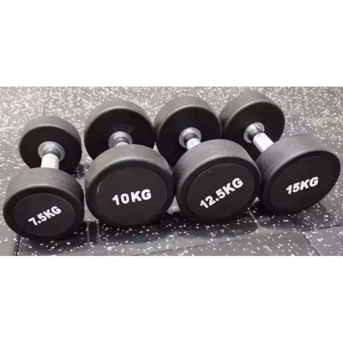 Гантельный ряд полиуретановый от 27,5 до 50 кг (шаг 2,5 кг) Gymmaster ANA-002