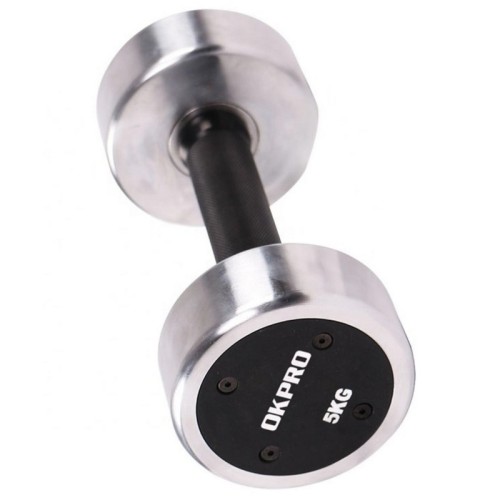 Гантельный ряд хромированный OKPRO OK1033C (от 2,5 до 25 кг, шаг 2,5 кг)